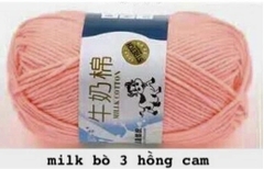 Milk bò màu trơn
