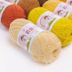 Baby yarn màu trơn