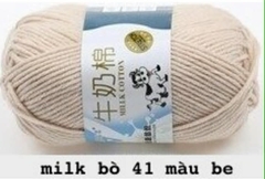 Milk bò màu trơn