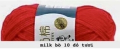 Milk bò màu trơn