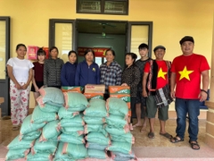 Minh Tho Trading hỗ trợ bà con vùng bão lũ Quỳ Châu Nghệ An 10/ 2025