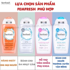 Dung dịch vệ sinh phụ nữ cao cấp hàng ngày femfresh daily wash 250ml