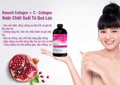 Collagen lựu dạng nước NeoCell Pomegranate 4000mg chai 473ml chống lão hóa, tái tạo collagen dưỡng da móng tóc