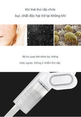 Máy hút bụi trắng cầm tay kaisa villa cho gia đình lực hút lớn, tiếng ồn thấp, siêu tiện lợi