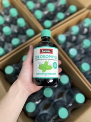Nước diệp lục Swisse Chlorophyll thanh lọc cơ thể nhập khẩu Úc 500ml (Xanh)