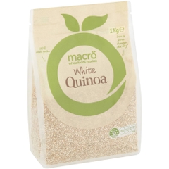 Hạt diêm mạch Quinoa Macro white quinoa trắng giàu dinh dưỡng - rất tốt cho trẻ ăn dặm, người ăn chay 1 kg
