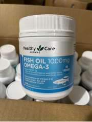 Healthy Care Fish Oil 1000mg Omega-3 200 Soft Capsules