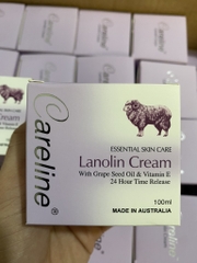 Careline Lanolin Cream - Kem dưỡng da mỡ cừu