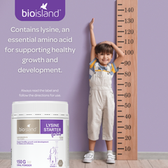 Bio Island Lysine Starter For Kids 150g Oral Powder