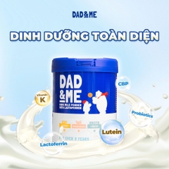 Sữa Dad & Me Kids Milk Powder with Lactoferrin từ 3 tuổi 800g