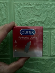 Bao cao su Durex Fetherlite Ultima 3 Condoms siêu mỏng cho độ nhạy lớn hơn
