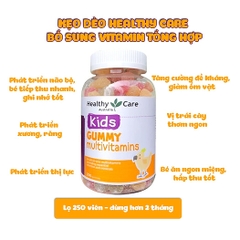 Vitamin tổng hợp Gummy Multivitamin Healthy Care kẹo dẻo bổ sung vitamin cho bé 250 viên