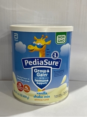 Sữa bột pediasure vanilla grow&gain 400g Mỹ cho bé từ 1 -10 tuổi