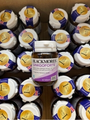 Viên uống bổ não blackmores gingkoforte 40 viên - giảm tình trạng lo lắng căng thẳng và suy giảm trí nhớ