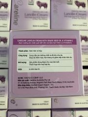 Careline Lanolin Cream - Kem dưỡng da mỡ cừu