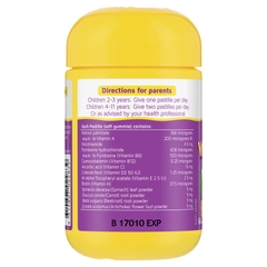 Kẹo dẻo bổ sung vitamin từ rau Nature's Way Vita Gummies Multivitamin+Vegies cho bé 60 viên bổ sung chất xơ cho bé phát triển toàn diện
