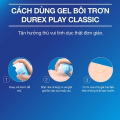 gel bôi trơn durex play classic 50ml