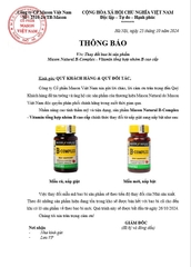 Mason Natural B-Complex 100 vên bổ sung vitamin nhóm B hỗ trợ sức khoẻ hệ thần kinh