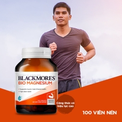 Blackmores bio magnesium giảm chuột rút của cơ bắp và cứng cơ, duy trì sức khỏe tim, xương và hệ thần kinh