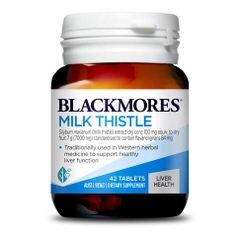 Thải độc gan blackmores milk thislte 42 viên - giải độc và detox cho gan khỏe mạnh