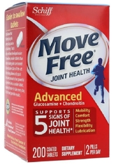Viên uống chắc khỏe xương khớp Schiff Move Free Joint Health Advanced hộp 200 viên 