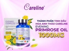 Tinh dầu hoa anh thảo ép lạnh Careline Evening Primrose Oil 1000mg 60 viên