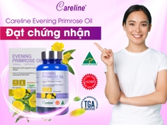 Tinh dầu hoa anh thảo ép lạnh Careline Evening Primrose Oil 1000mg 60 viên