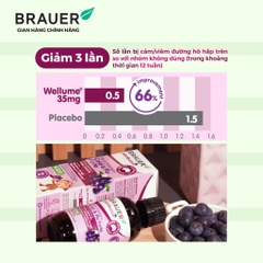 Siro giảm các triệu chứng cảm cúm, cảm lạnh Brauer Black Elederberry cold and flu forte (100ML)