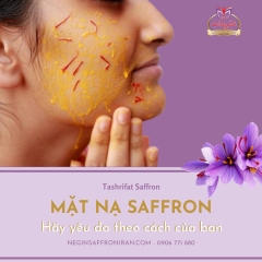 Nhụy hoa nghệ tây Tashrifat Saffron hỗ trợ làm đẹp và tăng cường sức khỏe 1g