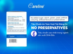 Dầu cá hồi đại dương Úc Careline Fish oil hộp 100 viên