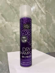 Dầu Gội Khô Giúp Tóc Hết Bết Girlz Only Dry Shampoo De-Frizz 200ml