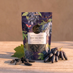 Nho khô Ngón Tay Little Gemz Sweet Sapphire Dried Grapes Clusters 250g