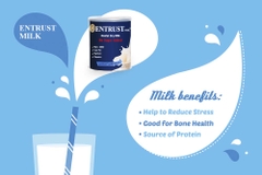Sữa bột dinh dưỡng cho người tiểu đường Entrust Milk hương Vani 400g