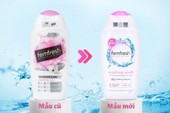 Dung dịch vệ sinh phụ nữ dịu nhẹ Femfresh Soothing Wash bổ sung lợi khuẩn 250ml