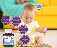DHA Healthy Care Kids High Strength phát triển trí não cho bé 60 viên