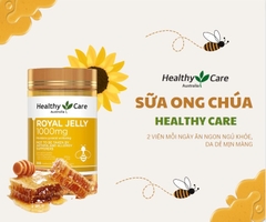 Sữa ong chúa Heathy Care Royal Jelly đẹp da, chậm lão hóa 365 viên