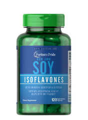 Mầm đậu nành puritan's pride non-GMO soy Isoflavones 120 viên