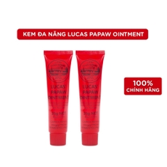 Kem đa năng Lucas Papaw Ointment chiết xuất đu đủ hỗ trợ làm dịu da tuýp 25g