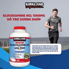 Thực phẩm bảo vệ sức khỏe Signature Glucosamine HCL With MSM hỗ trợ xương khớp hộp 375 viên