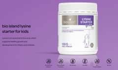 Bio Island Lysine Starter For Kids 150g Oral Powder