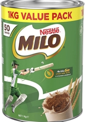 Sữa bột Nestle Milo Úc bổ sung dinh dưỡng cho bé phát triển tối ưu hộp 1kg