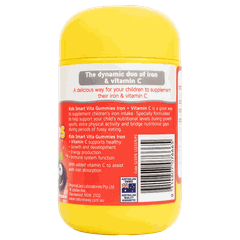 Nature’s Way Kids Smart Vita Gummies Iron + Vitamin C – Bổ sung sắt hữu cơ và vitamin C cho trẻ