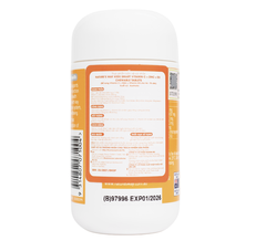 Viên nhai Nature’s Way kids smart vitamin C + Zinc + D3 75 viên- Bổ sung vitamin giúp tăng cường sức khỏe và sức đề kháng cho trẻ