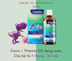 Canxi và vitamin d3 cho bé ostelin kid milk calcium vitamin D3 liquid 90ml tăng chiều cao