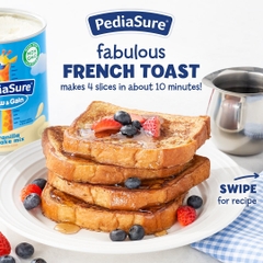 Sữa bột pediasure vanilla grow&gain 400g Mỹ cho bé từ 1 -10 tuổi