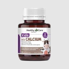 Canxi sữa cho bé Healthy Care Kids Milk Calcium 60 viên