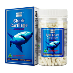 Sụn cá mập costar blue shark cartilage 750mg 365 viên giảm đau nhức xương khớp
