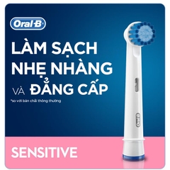 Đầu bàn chải thay thế Oral b extra sensitive clean 15 brush heads ( 1 đầu tách ra từ set 15 đầu)