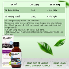 Brauer Baby & Child Immunity Support 100ml