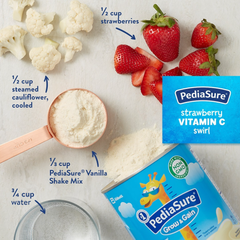 Sữa bột pediasure vanilla grow&gain 400g Mỹ cho bé từ 1 -10 tuổi